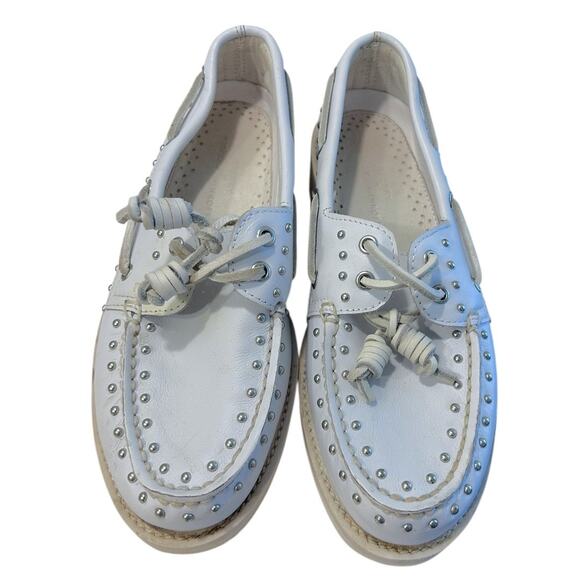 Sperry Shoes - Sperry x Rebecca Minkoff Authentic Boat Shoe Women's 7.5 Original Studded White